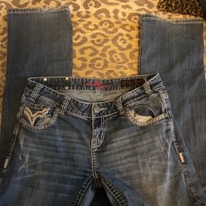 Bootcut rock and roll cowgirl jeans. Size 31.